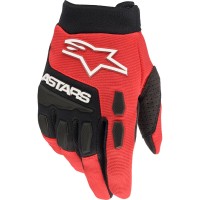 2022-2023 YOUTH FULL BORE GLOVES | BRIGHT RED BLACK